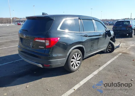 2019 Honda Pilot Ex from USA, damaged, VIN 5FNYF6H30KB046399